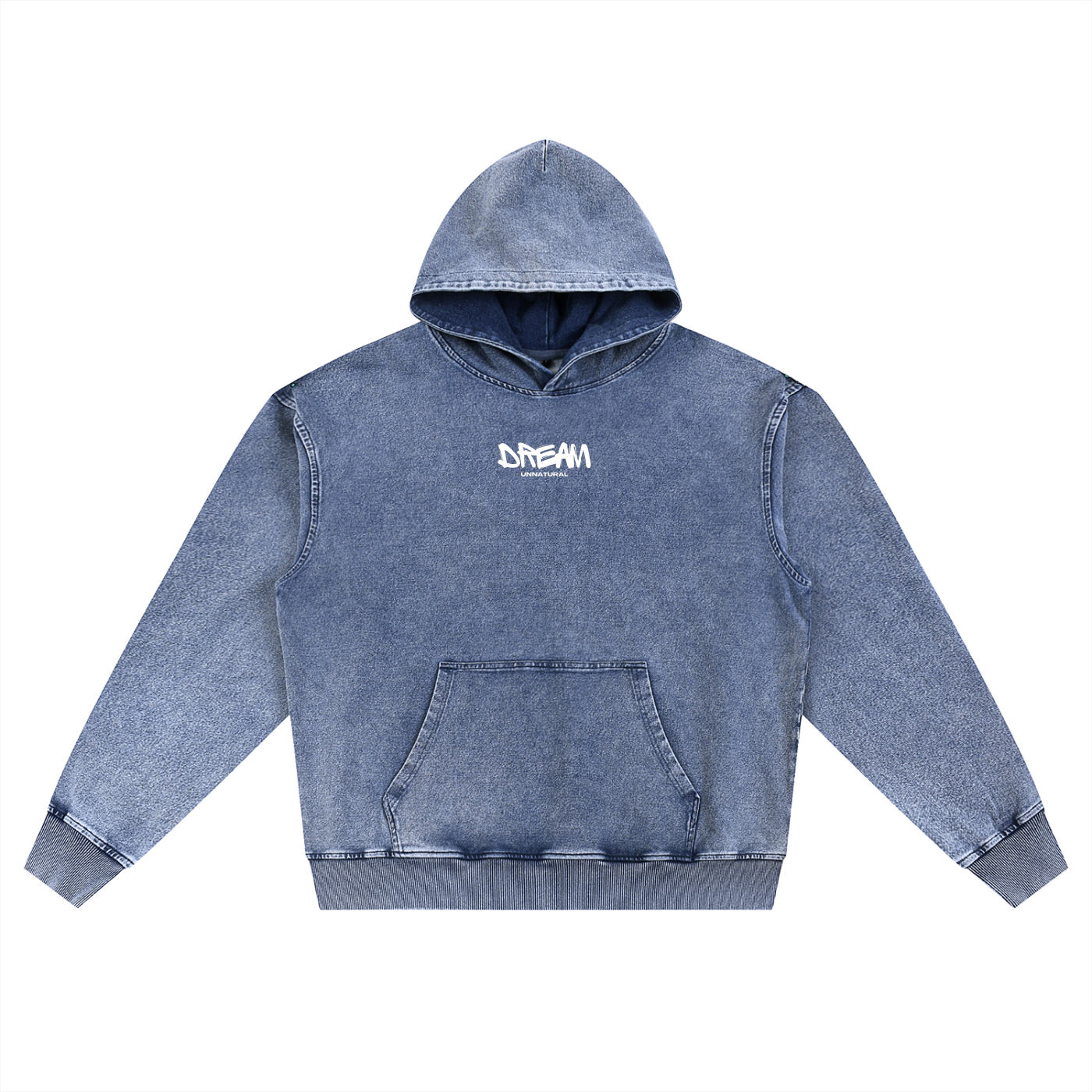 Snow Wash Oversized Hoodie 001
