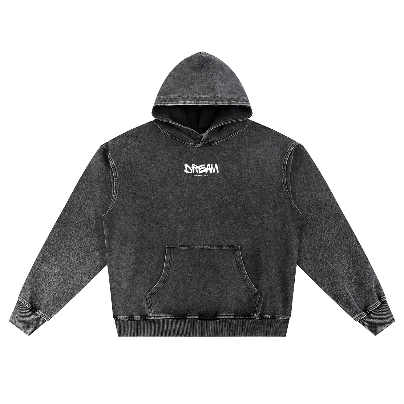 Snow Wash Oversized Hoodie 001