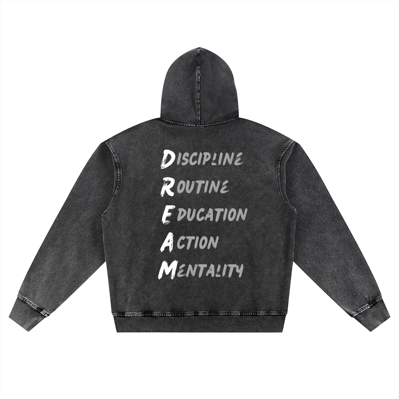 Snow Wash Oversized Hoodie 001