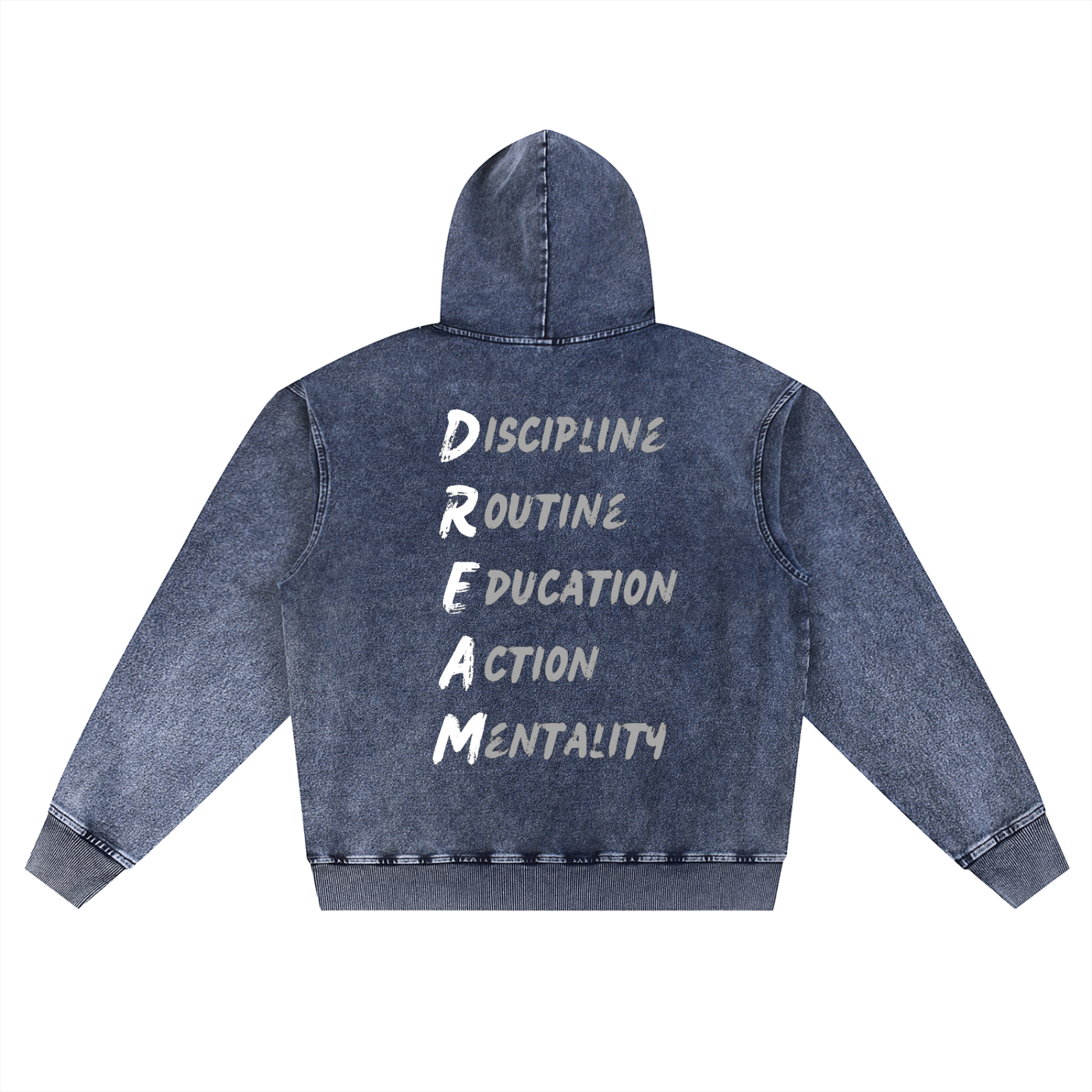 Snow Wash Oversized Hoodie 001