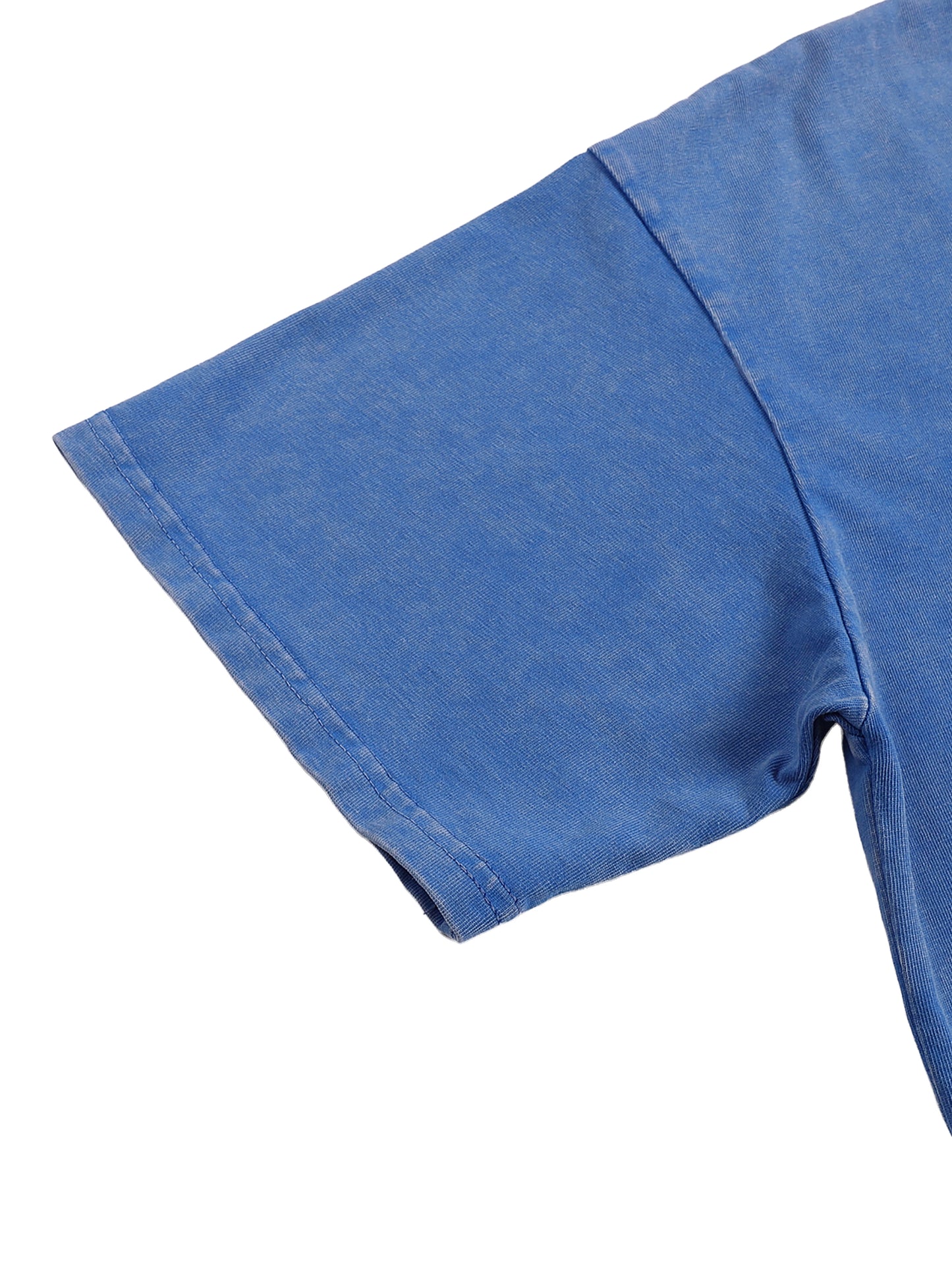 Snow Washed Oversized Cotton T-Shirt 001